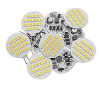 GRV G4 24-3528SMD LED Lampadina Lampada Super Luminosa Camper Camper Cabinet Dome Light AC/DC12v-24v Bianco Caldo Confezione da 10
