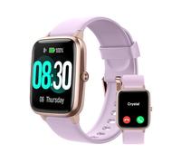 GRV Smartwatch Uomo Donna Orologio Fitness Contapassi Cardiofrequenzimetro da Polso Conta Calorie Impermeabile 5ATM per Android iOS Notifiche Chiamate Messaggi Ciclo Mestruale 9 Modalità Sportivo