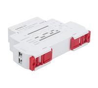 GRW8-01 Relè di Monitoraggio della Temperatura Monitoraggio della Temperatura con Sonda LN Monitor Terminale di Alimentazione LED Temperatura Alta/bassa Indicata -15 ℃ ~ 45 ℃