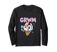 GRWM Ice Cream Lover Dreams - Divertente streamer da dessert Maglia a Manica