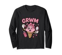 GRWM Ice Cream Lover Dreams - Divertente streamer da dessert Maglia a Manica