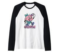 GRWM Ice Cream Lover Dreams - Divertente streamer da dessert Maglia con Maniche Raglan