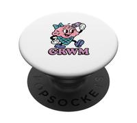GRWM Ice Cream Lover Dreams - Divertente streamer da dessert PopSockets PopGrip Adesivo