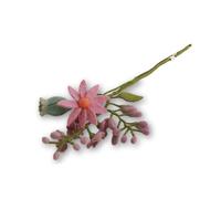 Gry & Sif Fatto a mano e certificato Fairtrade, elegante design danese X Napali, bouquet di fiori artificiali in feltro per una decorazione elegante del soggiorno, set da 3 pezzi