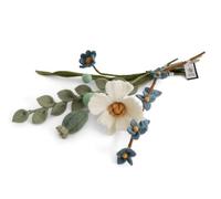 Gry & Sif Fatto a mano e certificato Fairtrade, elegante design danese X Napali, bouquet di fiori artificiali puspa in feltro per una decorazione elegante del soggiorno, set da 8 pezzi