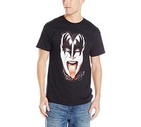 Gryeur Men's Kiss Gene Simmons Demon T-Shirt, CBlack, Large