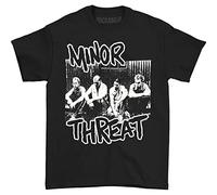 Gryeur Minor Threat Men's Xerox T-Shirt Black Medium