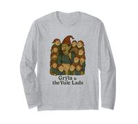 Gryla e Il Folklore Natalizio Islandese di Yule Lads Maglia a Manica
