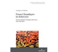 Grzegorz Przebinda From Chaadayev to Solovyov (Copertina rigida)