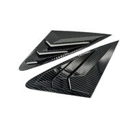 GRZPCJZM Compatibile con Audi A4 A4L S4 B8 Berlina 2009-2016, Copertura for finestrino Posteriore, persiana Laterale, Adesivo, Presa d'Aria in ABS, Fibra di Carbonio.(Carbon)