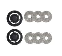 GRZPCJZM Compatibile con DEEBOT T10 OMNI/TURBO/X1 OMNI/TURBO/X1S PRO Ricambio Mop Cloth Straccio Holder Robot Aspirapolvere(Light yellow)