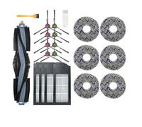 GRZPCJZM Compatibile con Deebot X1 Omni Turbo Aspirapolvere Spazzola Principale Filtro Mocio Panno for Pulizia Sacchetto Parti(Set1)