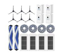 GRZPCJZM Compatibile con le parti principali del robot aspirapolvere DEEBOOT X5 OMNI / X5PRO OMNI, filtro della spazzola laterale principale, panno for mocio(Set 1)