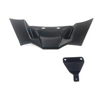 GRZPCJZM Compatibile con Modifica Moto Spoiler Frontale Downforce Naked Alerones Downforce Frontales Naked Compatibile con BMW F900R 2021 2022 F 900R F900 R(Matte Black)