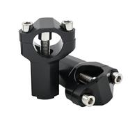 GRZPCJZM Compatibile con moto 1 1/8" 28 mm manubrio riser bar morsetto di montaggio compatibile con 1190 1290 690 790 890 1090 Super Adventure R/S 2008-2022 SXF EXC (nero aumentato)