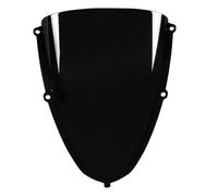 GRZPCJZM Compatibile con Parabrezza Anteriore a Doppia Bolla for Moto. Deflettore Antivento Compatibile con Aprilia RS660 RS 660 2020 2021 2022 2023 2024.(Smoke)