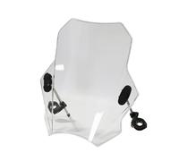 GRZPCJZM Compatibile con Parabrezza Universale for Moto GB350 GB350RS 2021 2022 Hornet 2.0 2021-2023(Transparent)