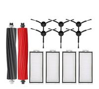 GRZPCJZM Compatibile con Q8Max Q8 Max Plus Q8Max+ Q5Pro Q5ProPlus Accessori Spazzola laterale principale Filtro Mop Borsa(12pcs15)