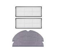 GRZPCJZM Compatibile con S8 S8+ S8PLUS S8Pro Ultra Rullo principale Spazzola laterale Filtro Panni for mocio Accessori for aspirapolvere(Orange)