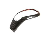 GRZPCJZM Compatibile con Volvo XC60 S60 V60 V40 S80 Series Adesivo for auto Copertura della testa del cambio Cornice del pomello del cambio(True carbon black)