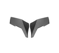 GRZPCJZM Compatibile con Winglets di seconda generazione Deflettore aria Compatibile con KAWASAKI NINJA H2 H2R 2015-2023 Accessori for ala fissa superiore inferiore in fibra di carbonio(Matte Black 1)