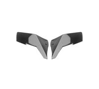 GRZPCJZM Compatibile con Winglets di seconda generazione Deflettore aria Compatibile con KAWASAKI NINJA H2 H2R 2015-2023 Accessori for ala fissa superiore inferiore in fibra di carbonio(Gloss Black 2)