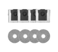 GRZPCJZM Compatibile con X50 Ultra/Pro/Master, S40 Enhanced, L40S/L50 Pro Ultra, MOVA V50Ultra Spazzola Filtro Panno Mop Bag Parte(Light green)