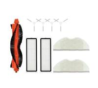 GRZPCJZM Compatibile con Xiaomi Robot Vacuum S40C / E101 Kit di accessori for pezzi di ricambio Filtro spazzola laterale principale(Light Grey)