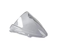 GRZPCJZM Parabrezza Parabrezza Compatibile con Kawasaki Ninja ZX6R ZX-6R ZX 6R Ninja 2024 2025 Deflettore Antivento for Moto a Doppia Bolla(Smoky)