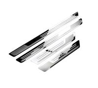 GRZZCYBF 4Pcs Battitacco per Citroen C4 Grand SpaceTourer 2018-2023,Striscia Protettiva Soglia Porta Auto Acciaio Inossidabile Resistente ai Graffi Accessori Esterni Auto