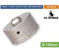 GS OPTIMUS FRESA PERFORATRICE A TAZZA M22 PER PIETRA CEMENTO CALCESTRUZZO