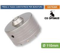 GS OPTIMUS FRESA PERFORATRICE A TAZZA M22 PER PIETRA CEMENTO CALCESTRUZZO