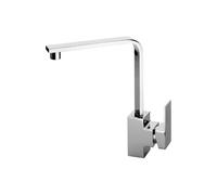 Gs Rubinetterie Miscelatore Monocomando Monoforo Bocca Girevole per Lavabo Cucina Serie Indaco Cromo - 5097