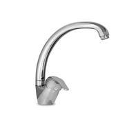 Gs Rubinetterie Miscelatore Monocomando Monoforo per Lavello Bocca Alta Serie Ecoline