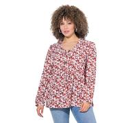 gs1 data protected company 4069787000005 Bluse,schleifendetail,schleifenaop Maglietta, Colore: Rosso, 52/54 IT Donna