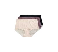 gs1 data protected company 4069787000005 Hipster, 3er-Pack, Spitze Mutande, Terra, 42-44 Donna