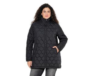 gs1 data protected company 4069787000005 Hyprar Steppjacke, Wasserabweisend, Stehkragen Giacche, Nero, 50-52 Donna