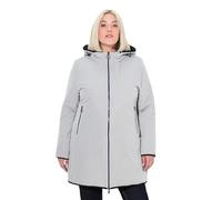 gs1 data protected company 4069787000005 Hyprar Wende-steppjacke, Reflektor, 2-Wege-Zipper Giacche, Grigio Medio, 46-48 Donna
