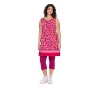 gs1 data protected company 4069787000005 Jerseykleid, Bedruckt, A-Linie, Rundhals, Ärmellos NAN, Lampone Scuro, 64-66 Donna