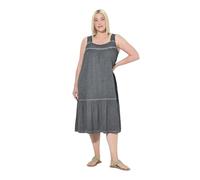 gs1 data protected company 4069787000005 Jerseykleid mit Volants und Eingriffstaschen NAN, Grafite, 64-66 Donna