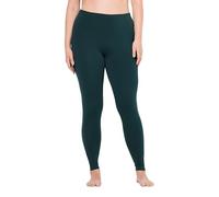 gs1 data protected company 4069787000005 Leggings, Skinny, Elastikbund, Oeko-Tex Pantaloni Casual, Verde Mezzanotte, 40W x 32L Donna
