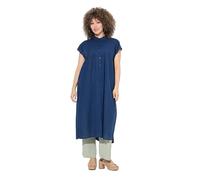 gs1 data protected company 4069787000005 Longbluse mit Biesen, Leicht Transparent Maglietta, Blu Scuro, 52/54 IT Donna