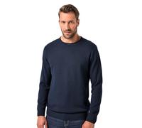 gs1 data protected company 4069787000005 Pullover, Strukturstrick, Badge, 1/1, Blu Navy, 5XL Uomo