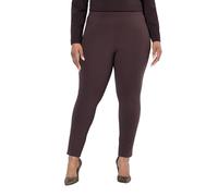 gs1 data protected company 4069787000005 Punto-Hose Sienna, Schmales Bein, Elastikbund Pantaloni Casual, Marrone Pino, 47W / 32L Donna