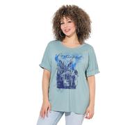 gs1 data protected company 4069787000005 Shirt mit Portugal-Print Maglietta, Verde Muschio Chiaro, 68 IT/70 IT Donna