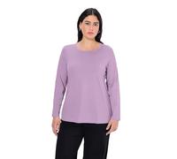 gs1 data protected company 4069787000005 Shirt, Slim, Rundhalsausschnitt, Langarm T, Lavanda, 48/50 IT Donna
