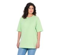 gs1 data protected company 4069787000005 T-Shirt, Rundhalsausschnitt, Relaxed, Halbarm Maglietta, Verde, 52/54 IT Donna