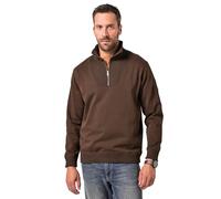 gs1 Data Protected Company 4069787000005 Uomo Jp1880 Troyer, Sweat, Collare con Cerniera, Tasca a Marsupio, Fino a 8 XL Felpa, Nero, L