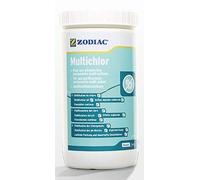 GS1 Zodiac Multichlor 1Kg 5pastiglie da 200g stabilizzatore del Cloro, del PH, Alghicida, flocculante in Continua