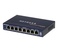 NETGEAR GS108GE switch di rete Non gestito Gigabit Ethernet (10/100/1000) Blu